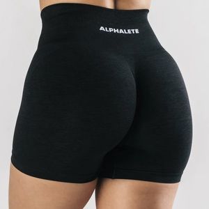 OG Alphalete Amplify Scrunch Short 3.5” Black XS